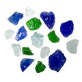 Gardencontrol Recycled Fire Pit Glass, Pacific Blend GA1889978